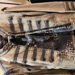 Guess womens jean jacket with s